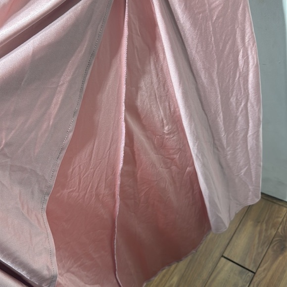 Charlotte Russe long  pink dress - Picture 6 of 7